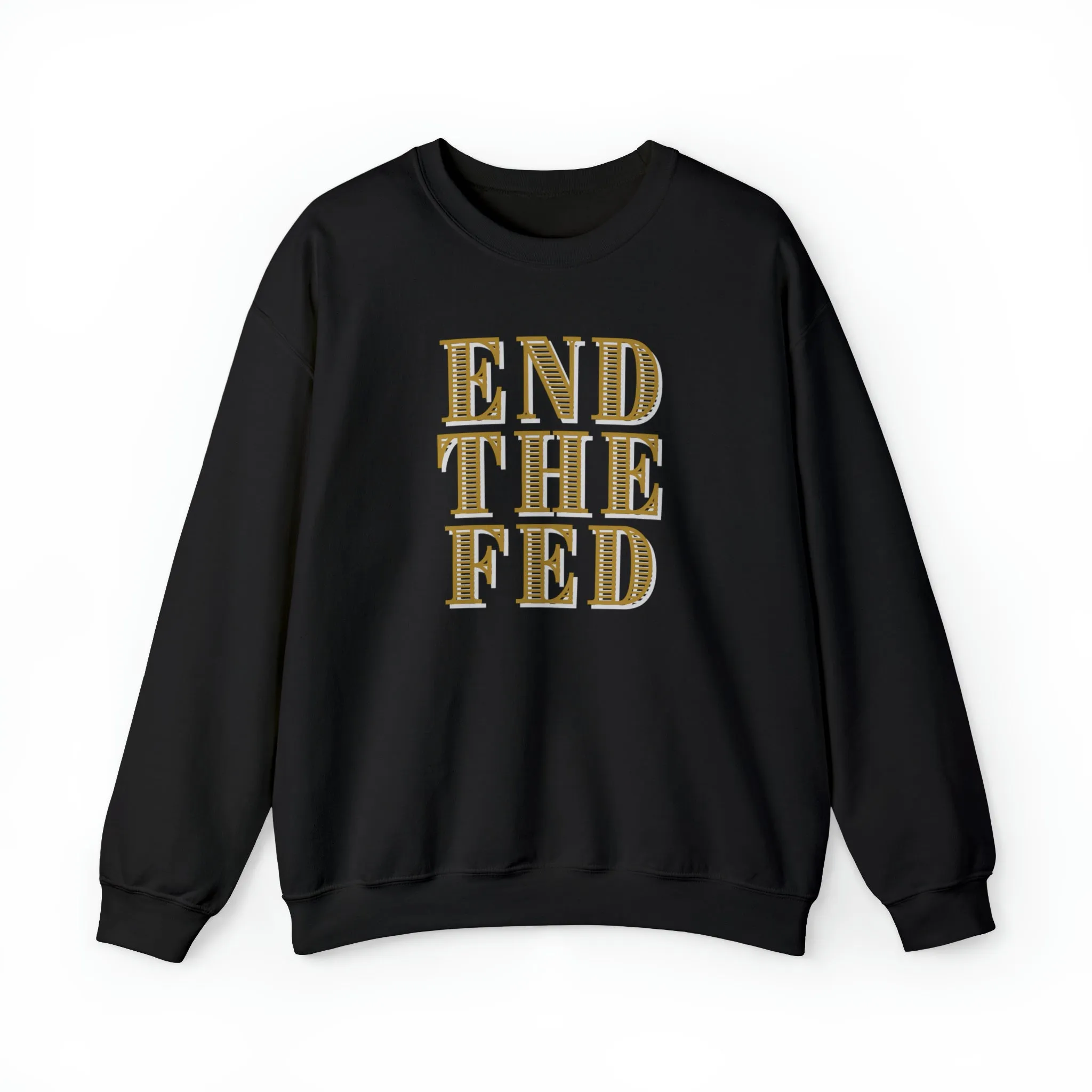 "End The Fed" Heavy Blend™ Crewneck Sweatshirt