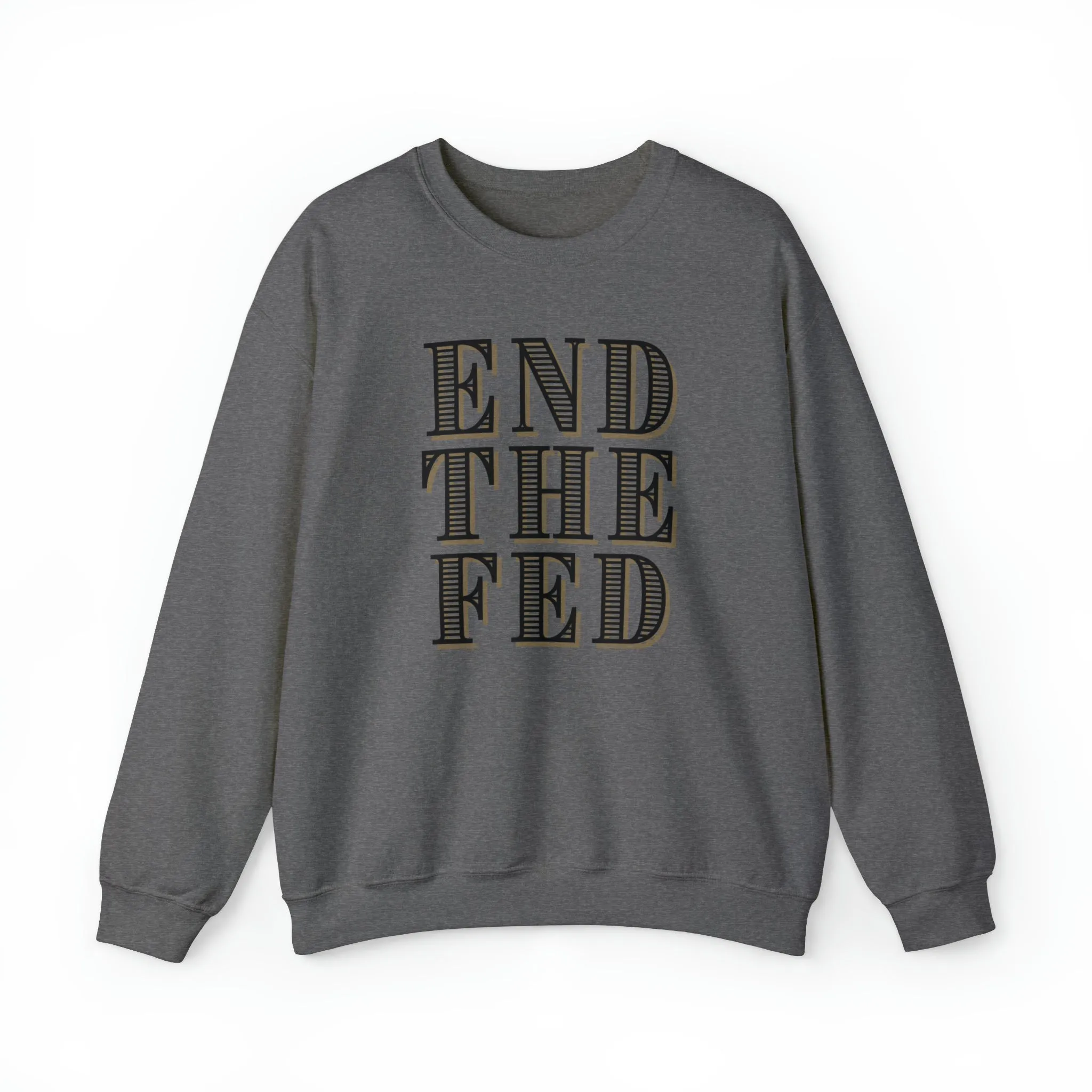 "End The Fed" Heavy Blend™ Crewneck Sweatshirt