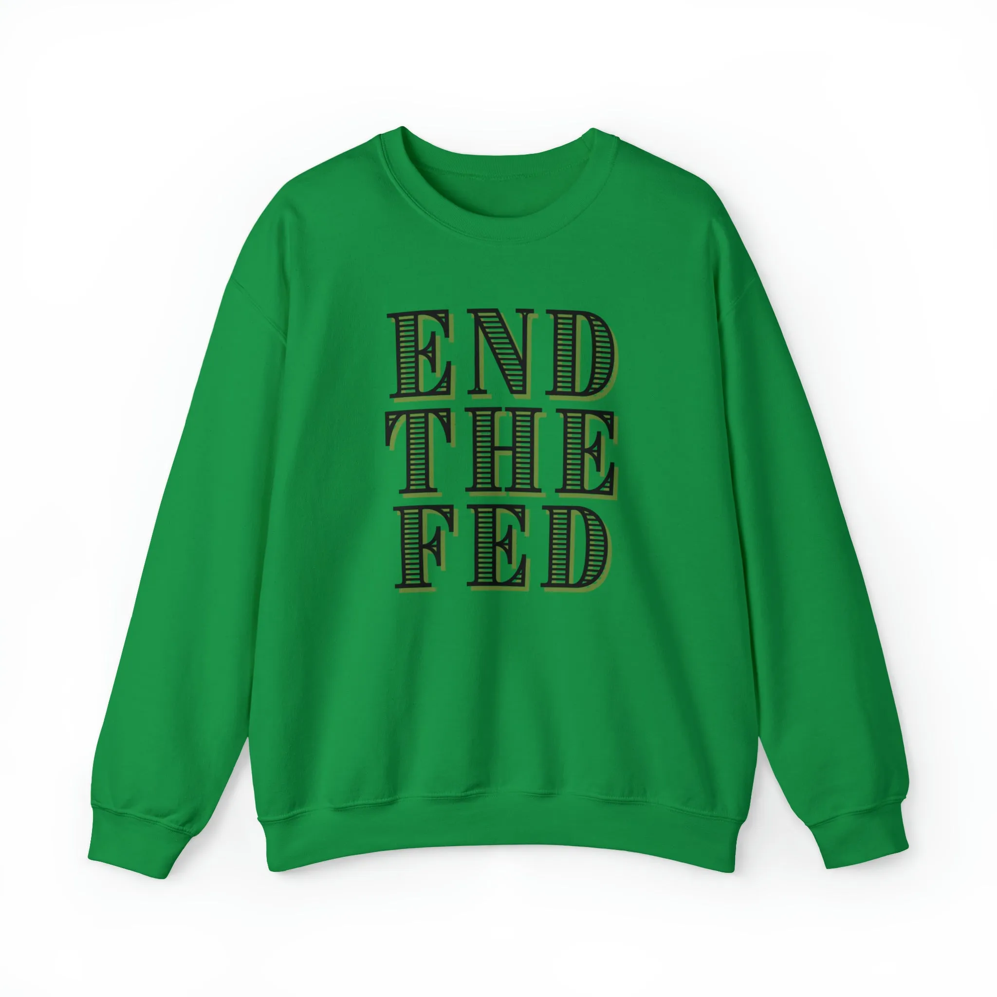 "End The Fed" Heavy Blend™ Crewneck Sweatshirt