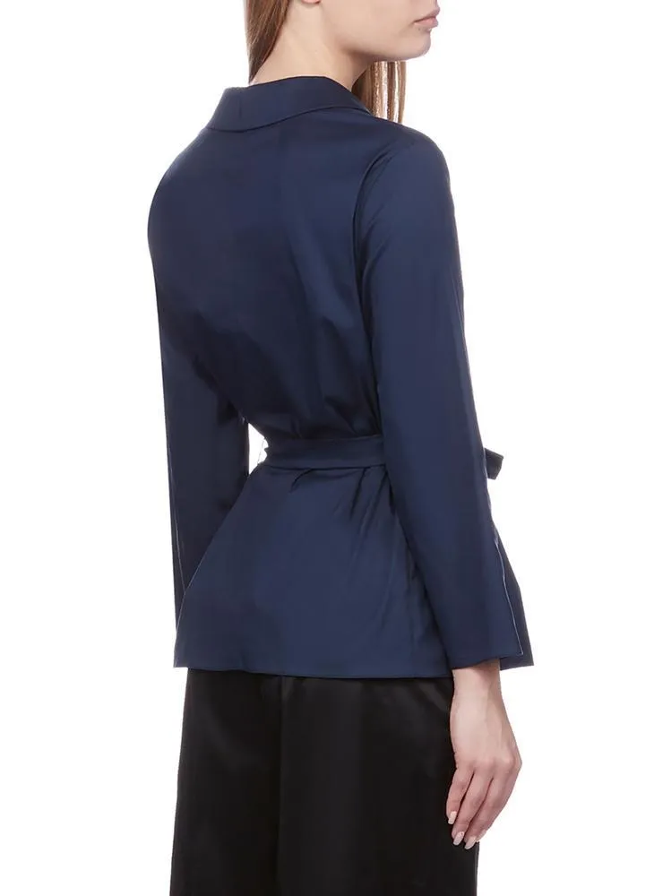 'S Max Mara Potenza Belted Shirt