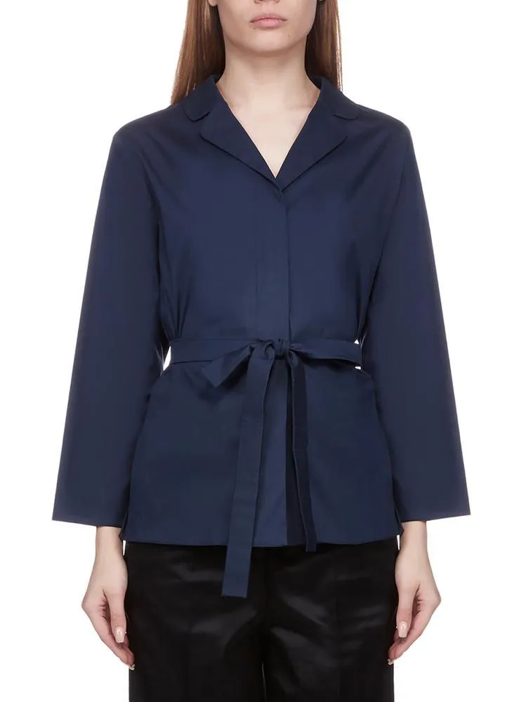 'S Max Mara Potenza Belted Shirt