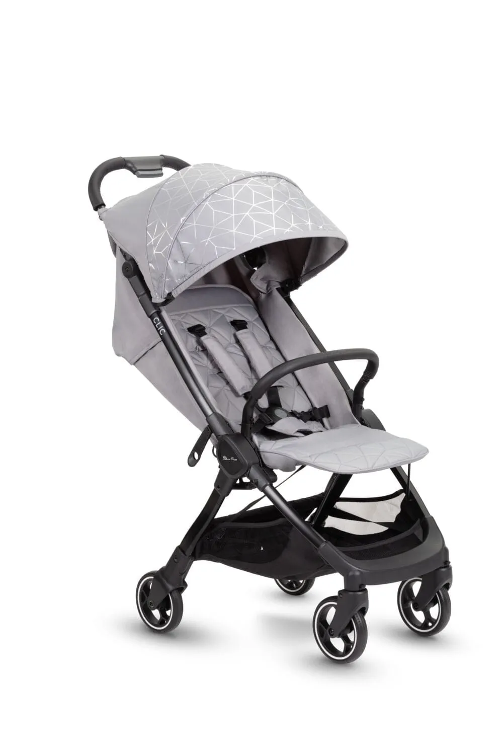 Silver Cross Clic Stroller with Motion Car Seat - Grey/Space