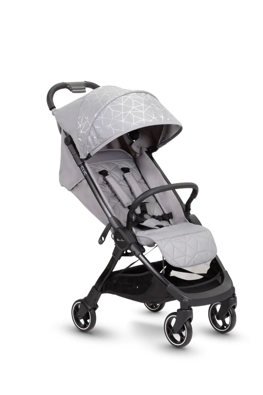 Silver Cross Clic Stroller with Motion Car Seat - Grey/Space