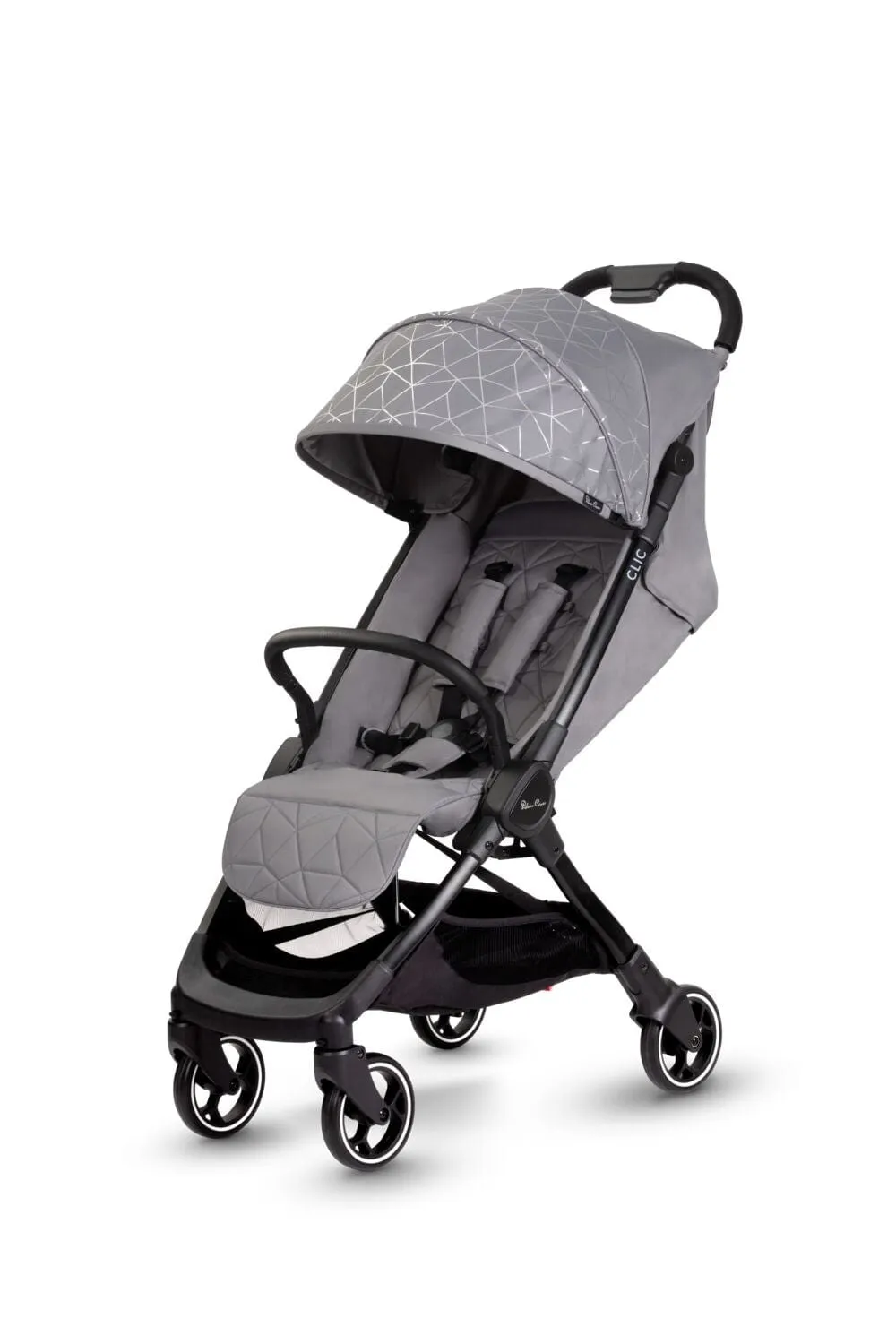 Silver Cross Clic Stroller with Motion Car Seat - Grey/Space