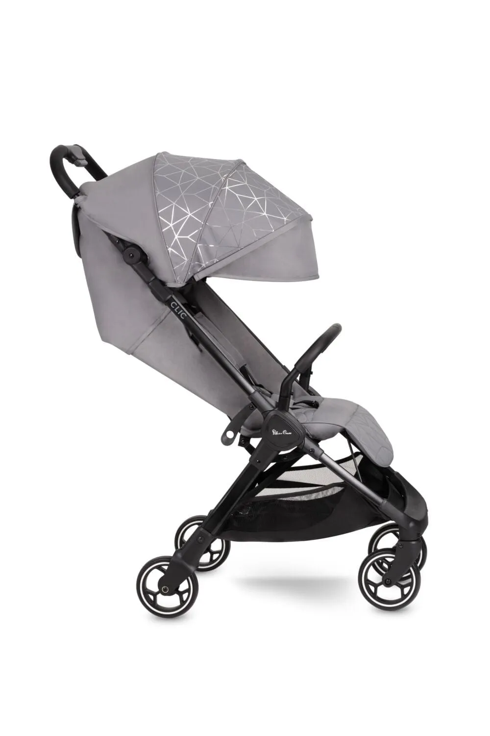 Silver Cross Clic Stroller with Motion Car Seat - Grey/Space