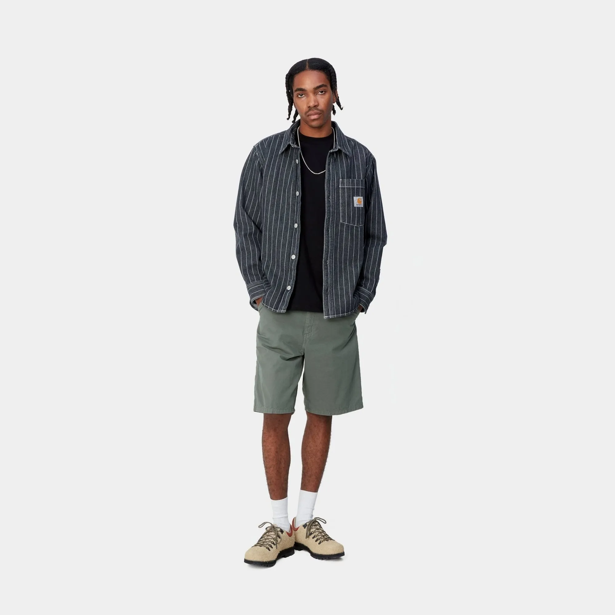 Single Knee Short - Drill | Park (garment dyed)