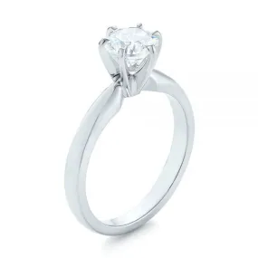 Six Prong Diamond Engagement Ring [Setting Only] - EC045