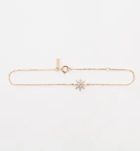 Solid Pave Starburst Bracelet