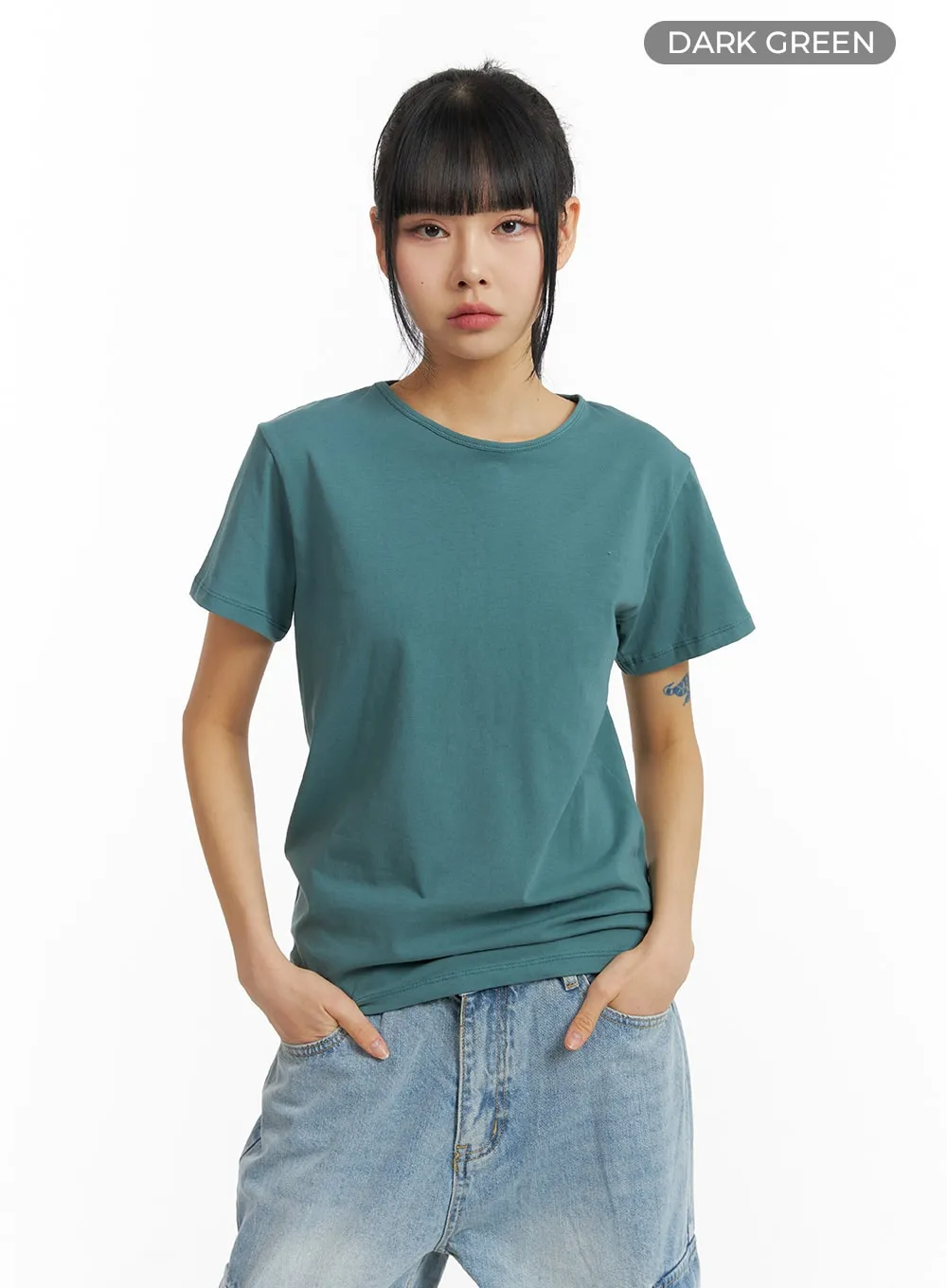 Solid T-Shirt CM407