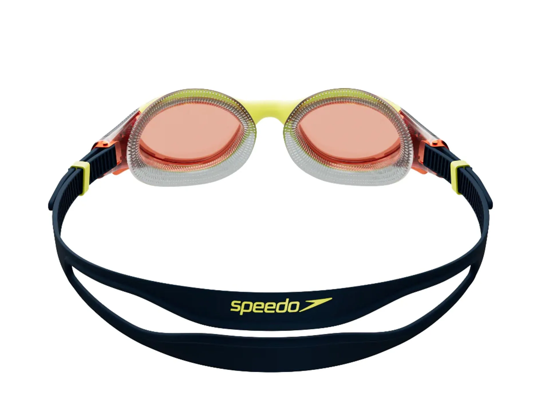 Speedo Biofuse 2.0 Goggle Orange/Black/Yellow <br> 8/00233214507