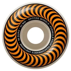 Spitfire Formula Four 99 Duro Classic Swirl Wheels 53mm