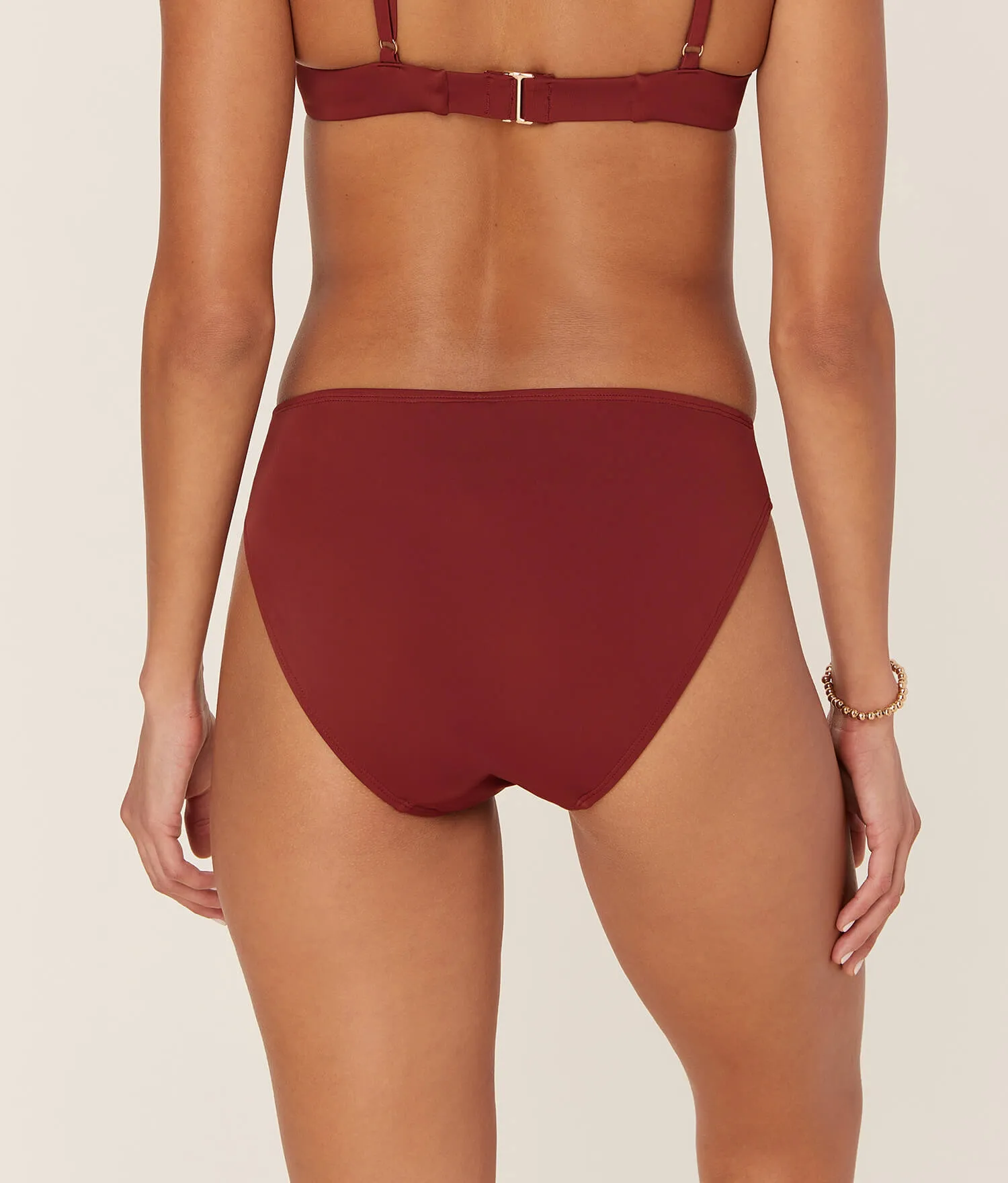 The Bikini Bottom - Eco Nylon - Truffle