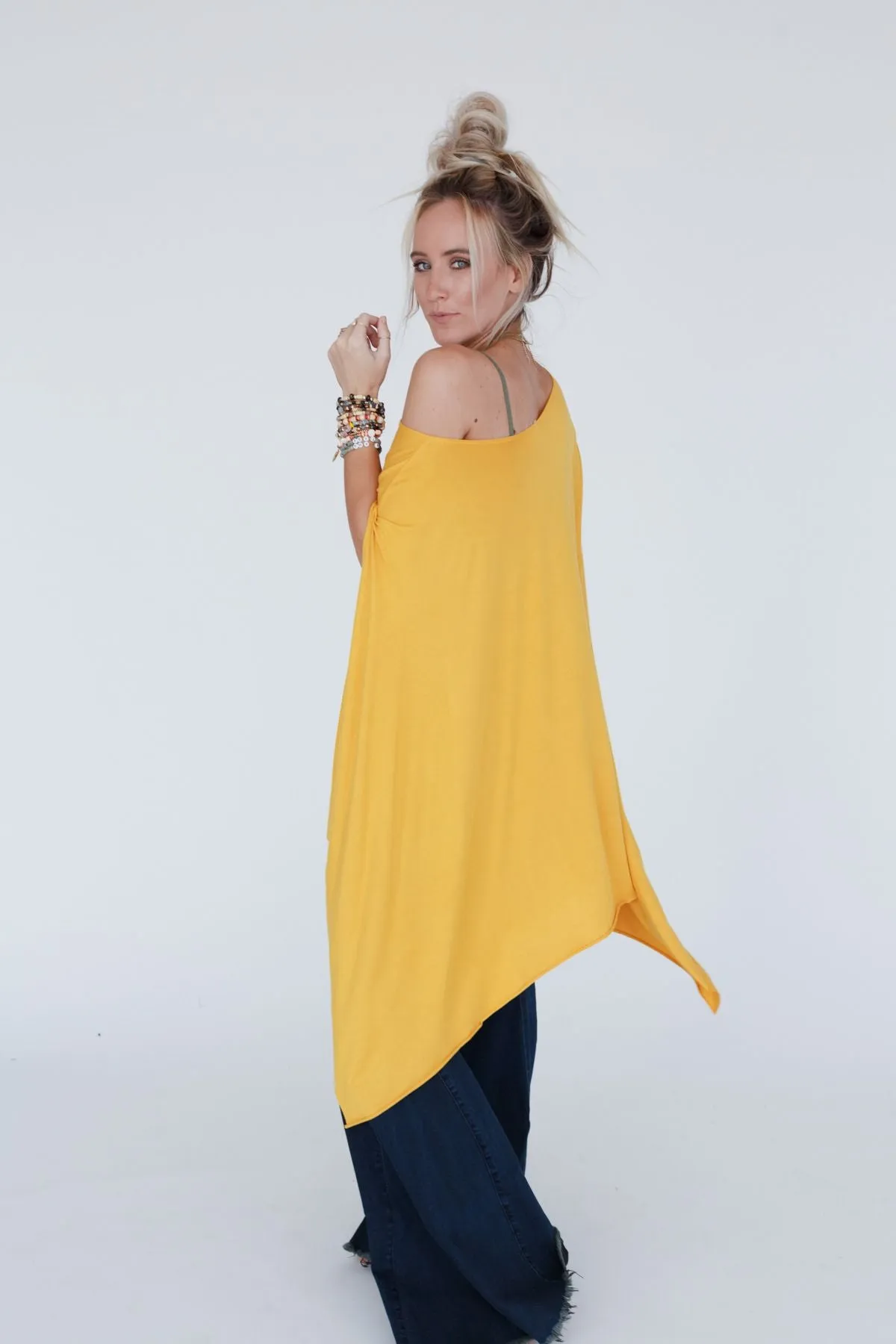 The Wren Tunic - Mustard