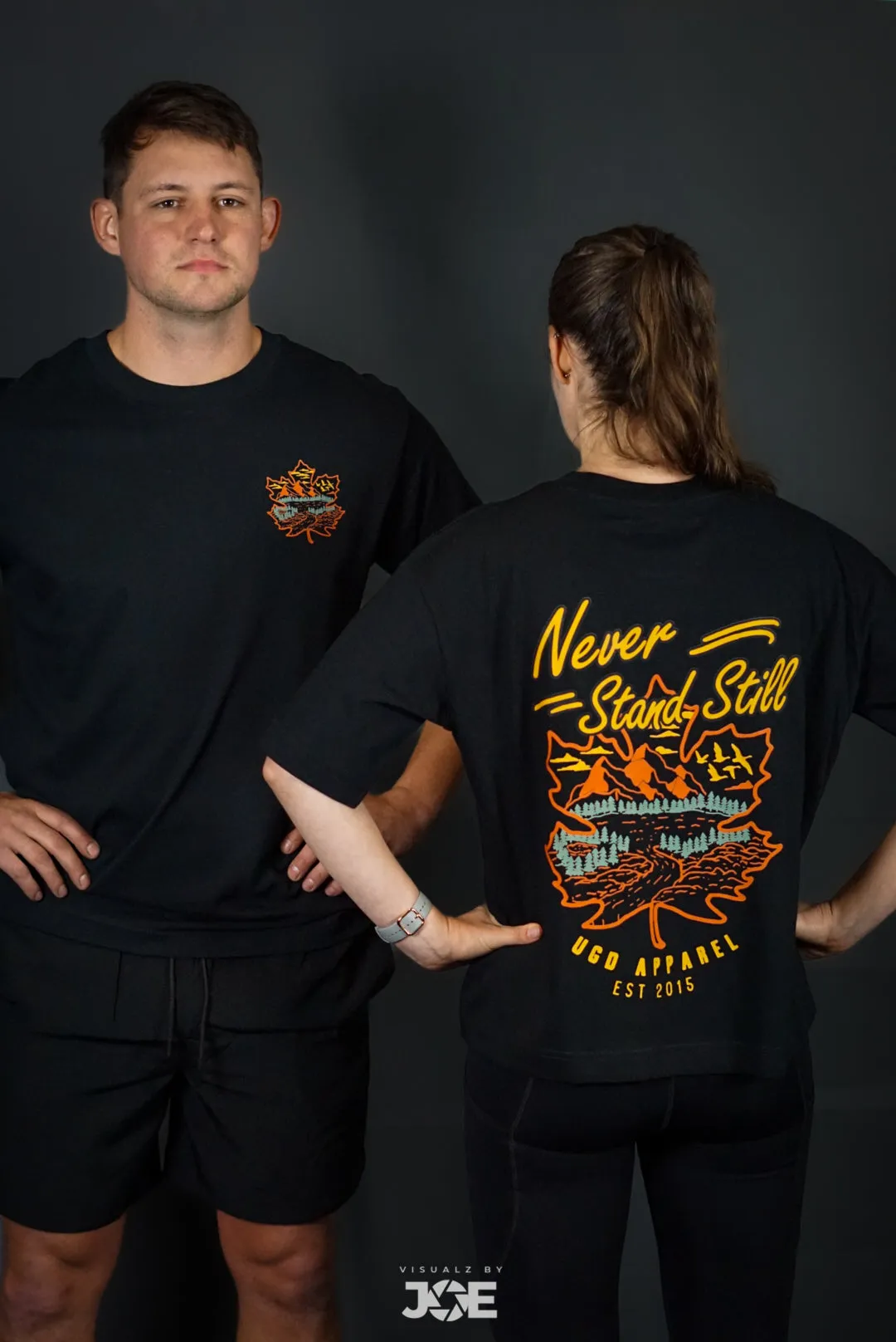 UGD Apparel 'NEVER STAND STILL' Women's Oversize Tee