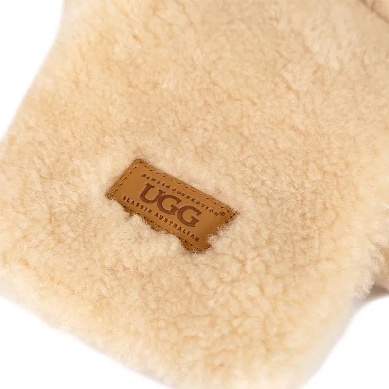 UGG Curly Sheepskin Scarf