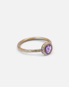 Vesta / Purple Sapphire Ring