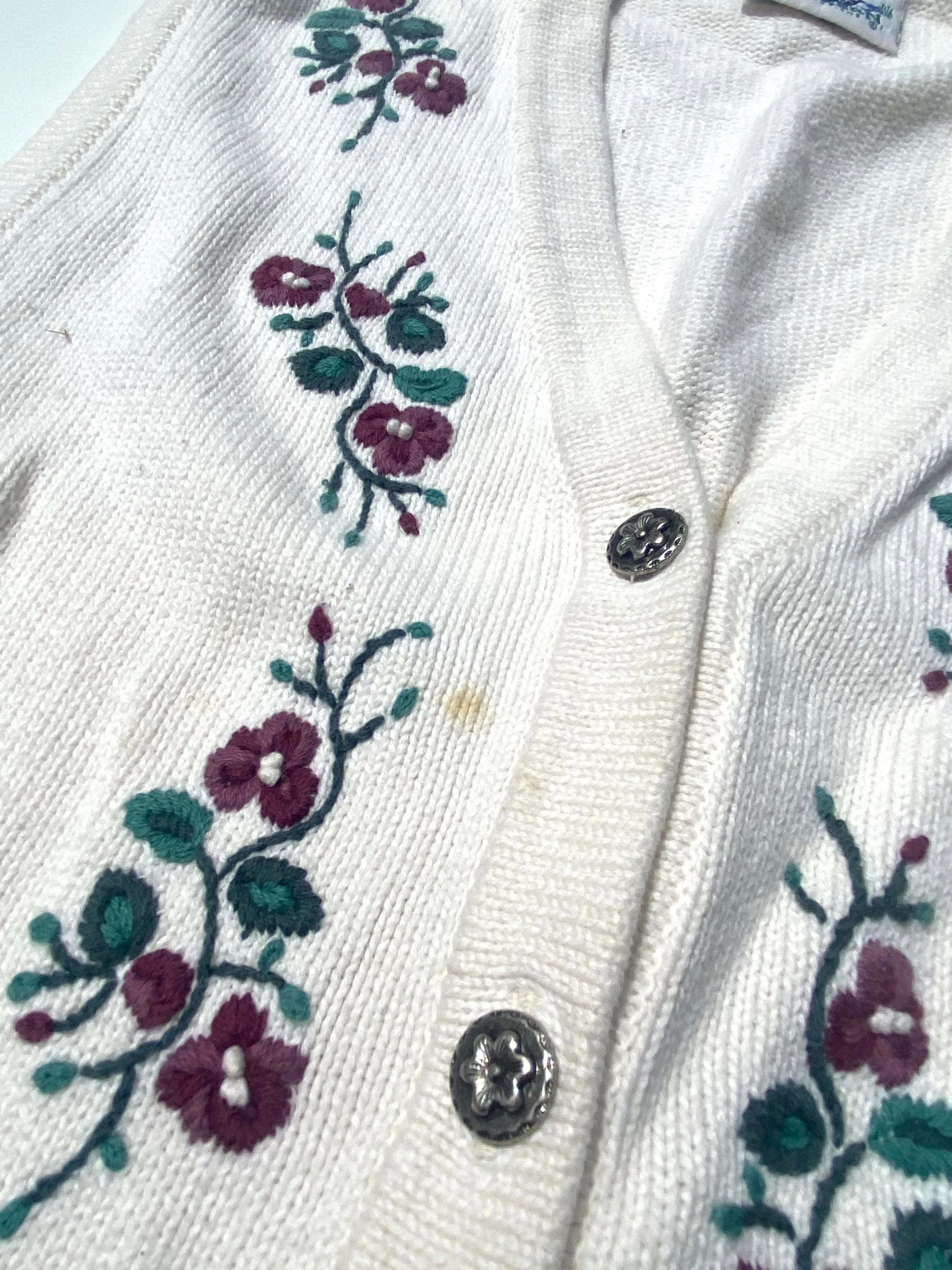 Vintage Northern Reflections Floral Vest