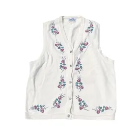 Vintage Northern Reflections Floral Vest