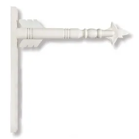 White Arrow Holder