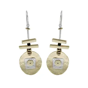 Whitney Designs Seaside Double Bar Earrings