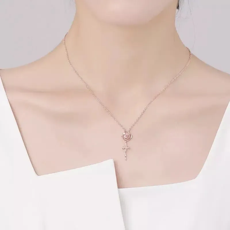 You Are My Rose Necklace W418