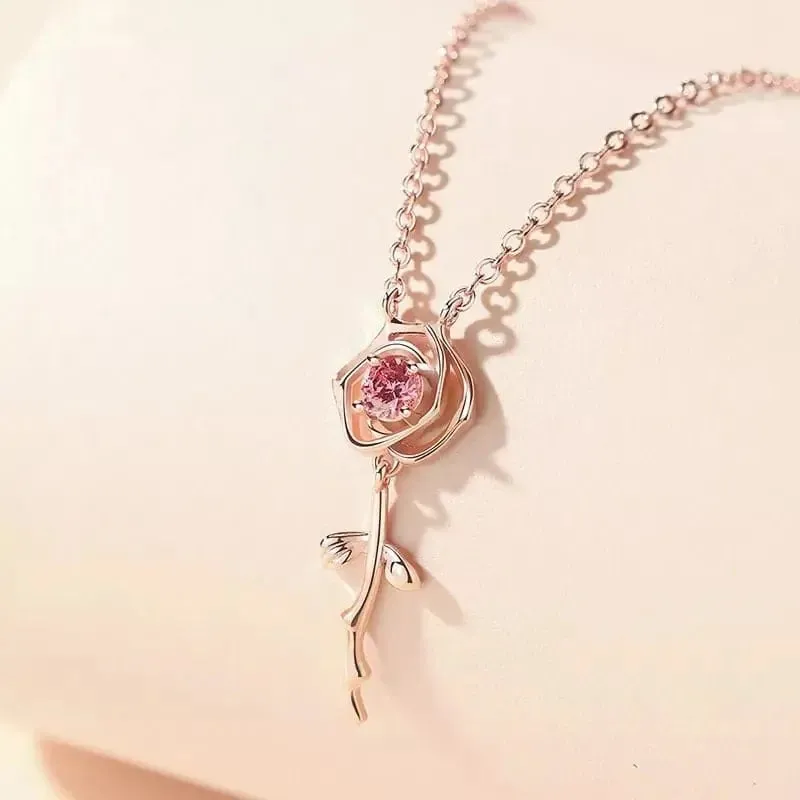 You Are My Rose Necklace W418