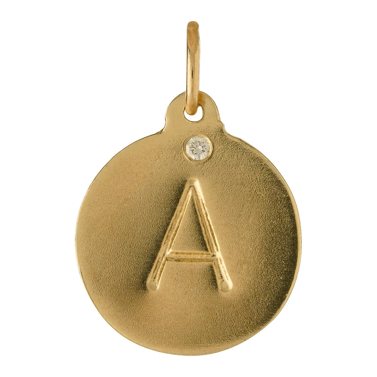 Z Alphabet Charm With Diamond